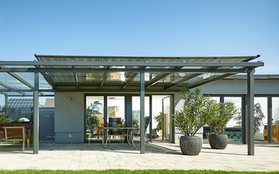 Aluminium patio roofs